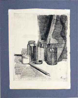 Кованько Сергей Матвеевич. Натюрморт с карандашом